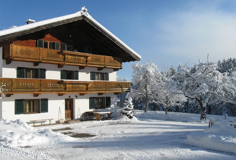 Winter am Moorsee in Söll
